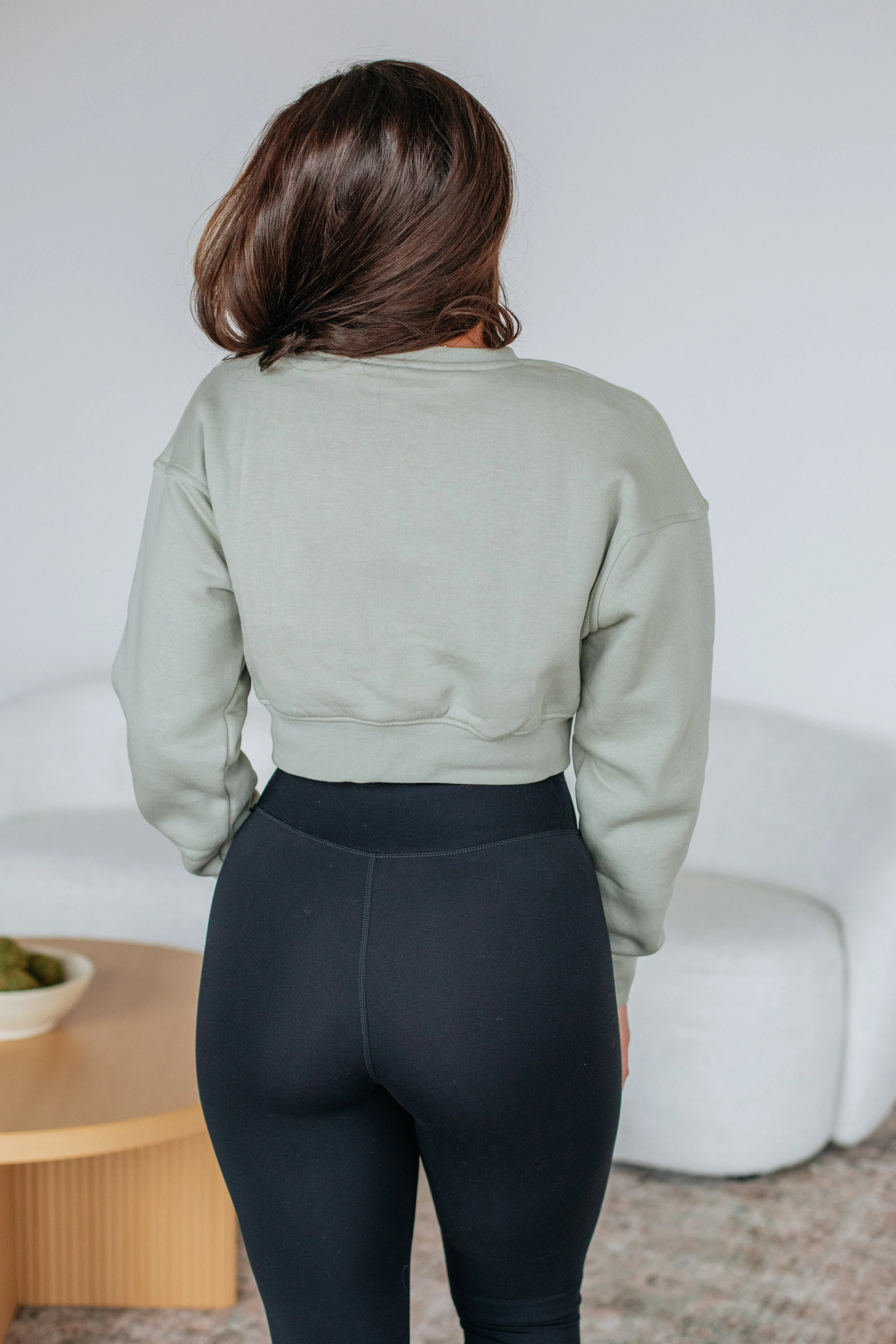 Noa Lounge Crewneck - Pistachio