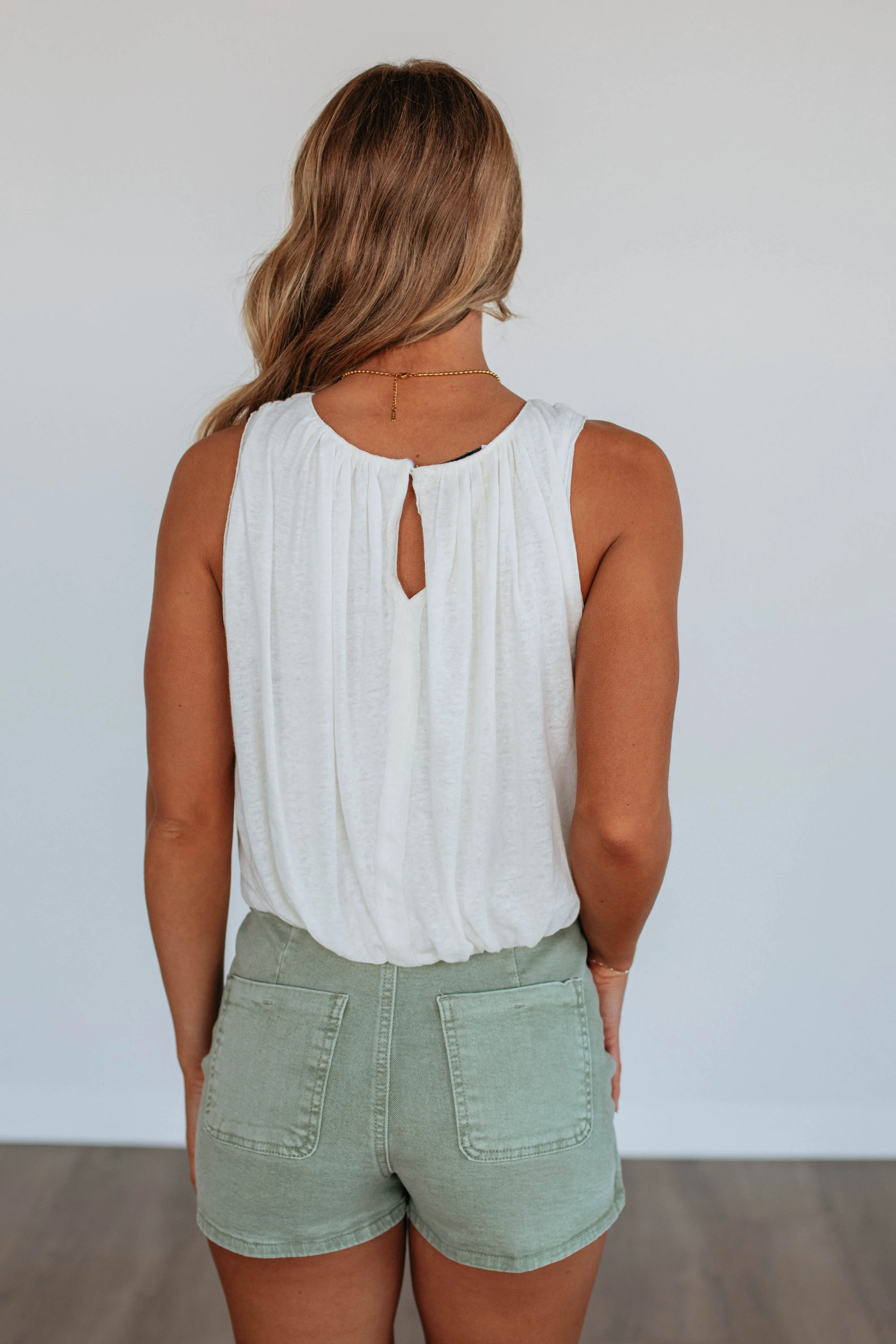 Pasha Linen Top