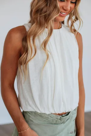 Pasha Linen Top