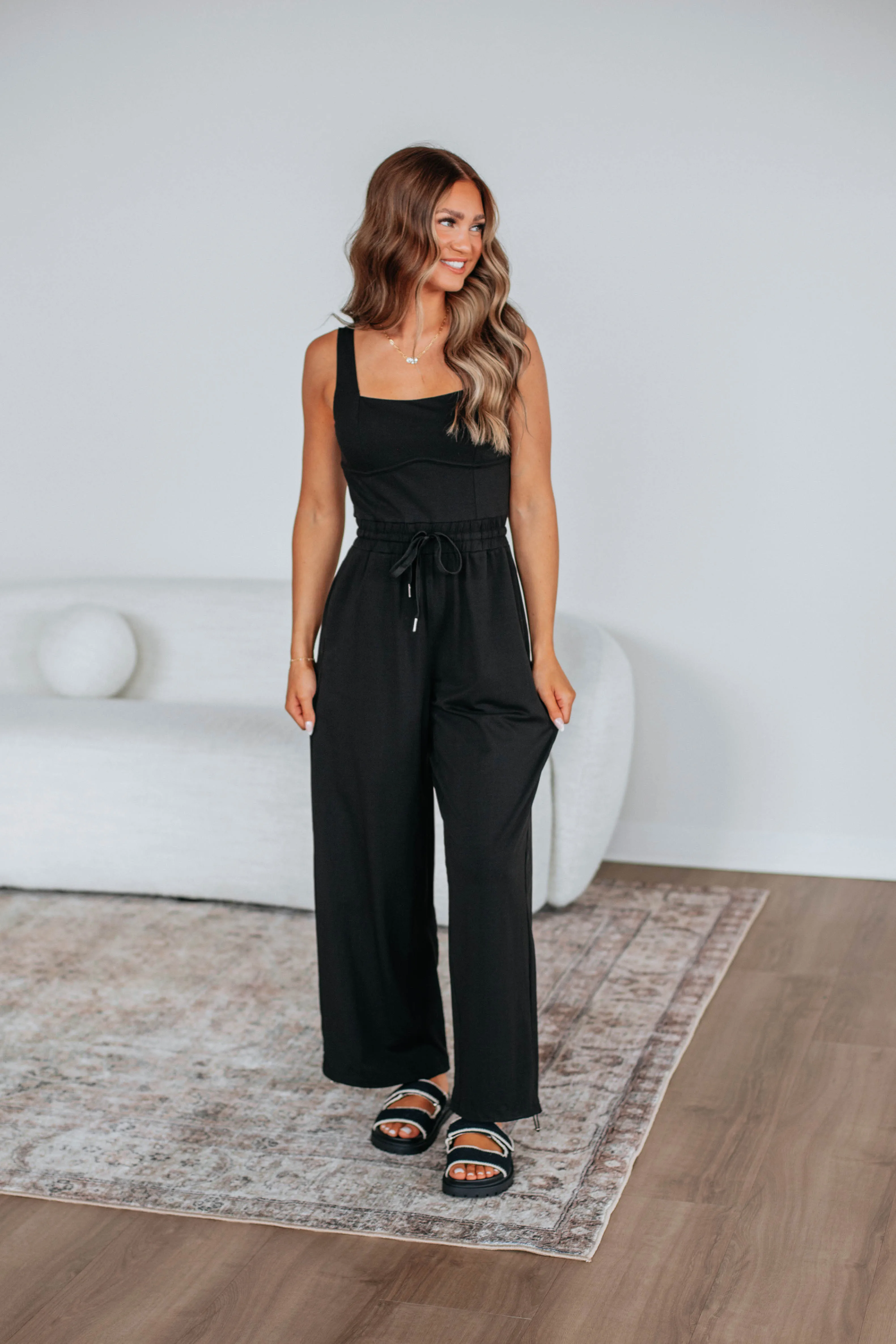 Quentin Jumpsuit - Black