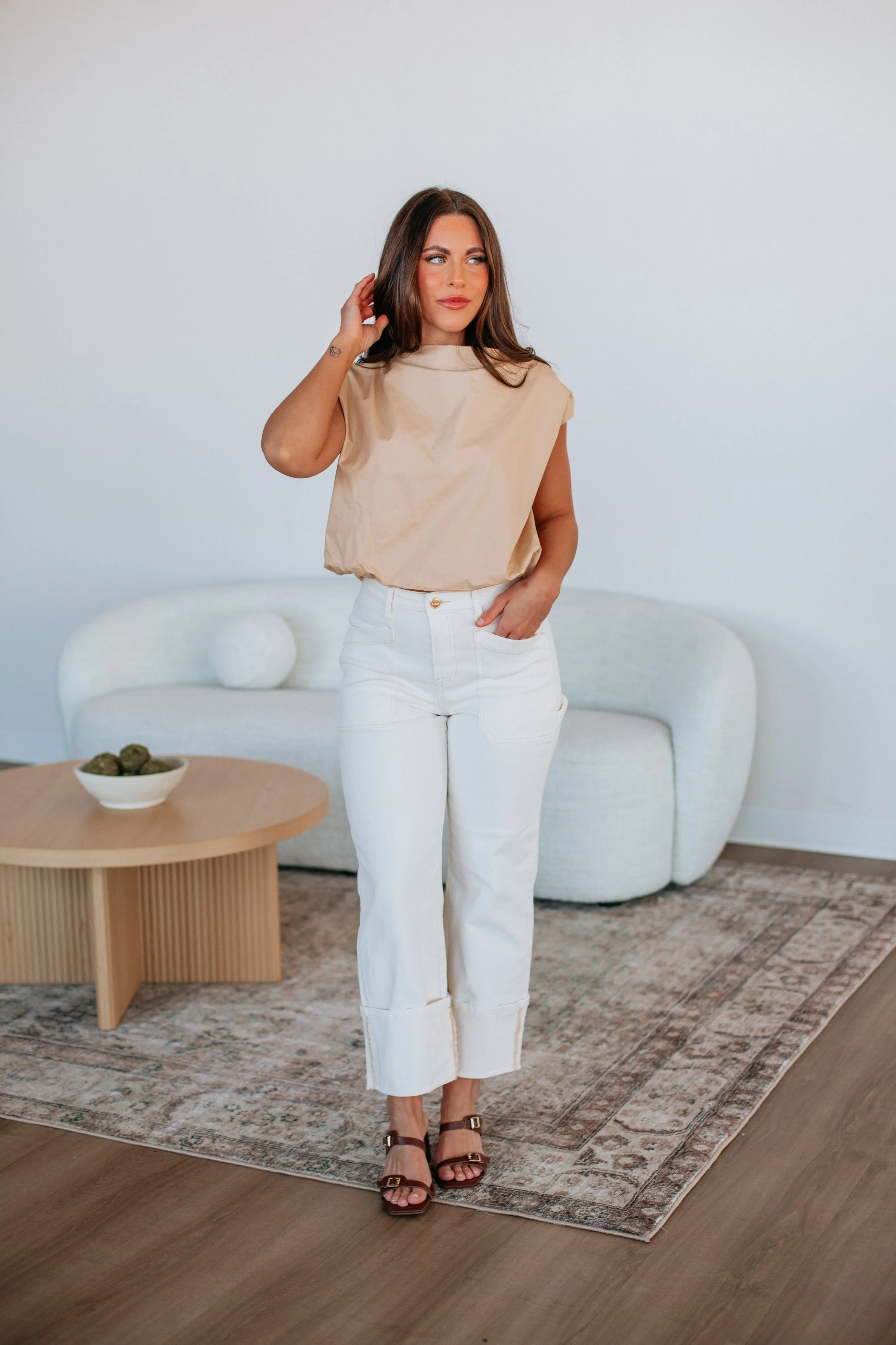 Raleigh Top - Beige