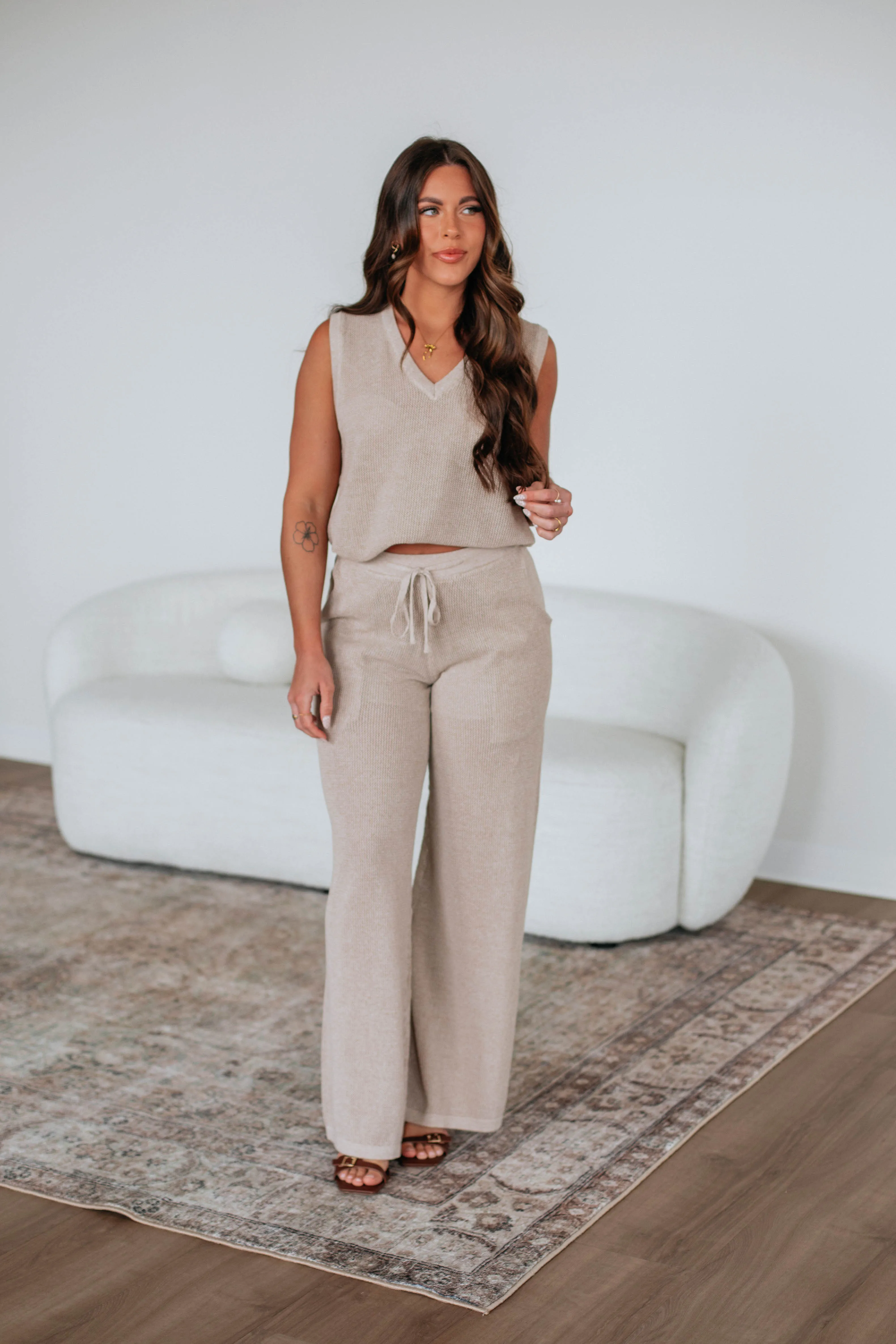 Reno Two-Piece Set - Oatmeal