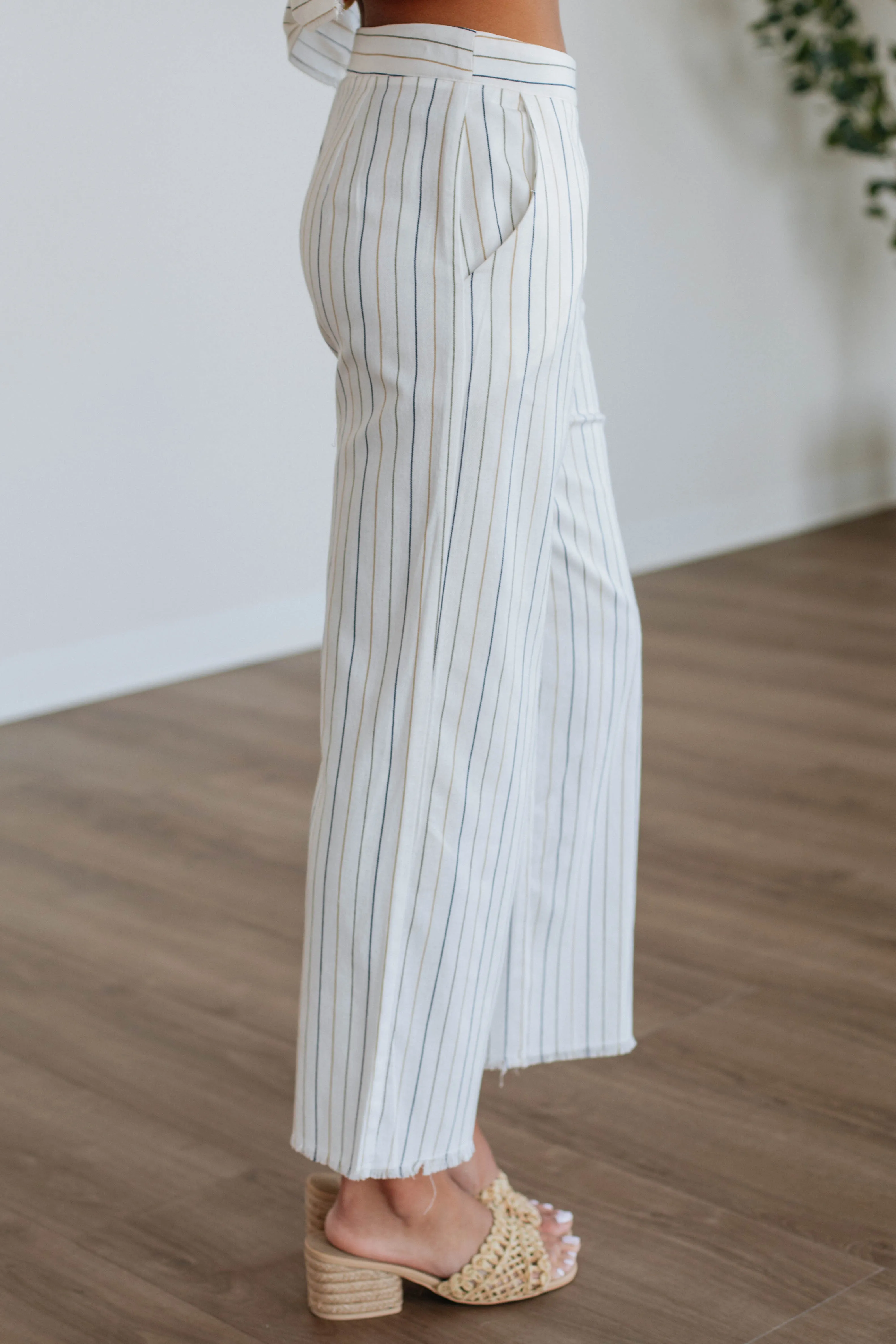Reyna Striped Pants