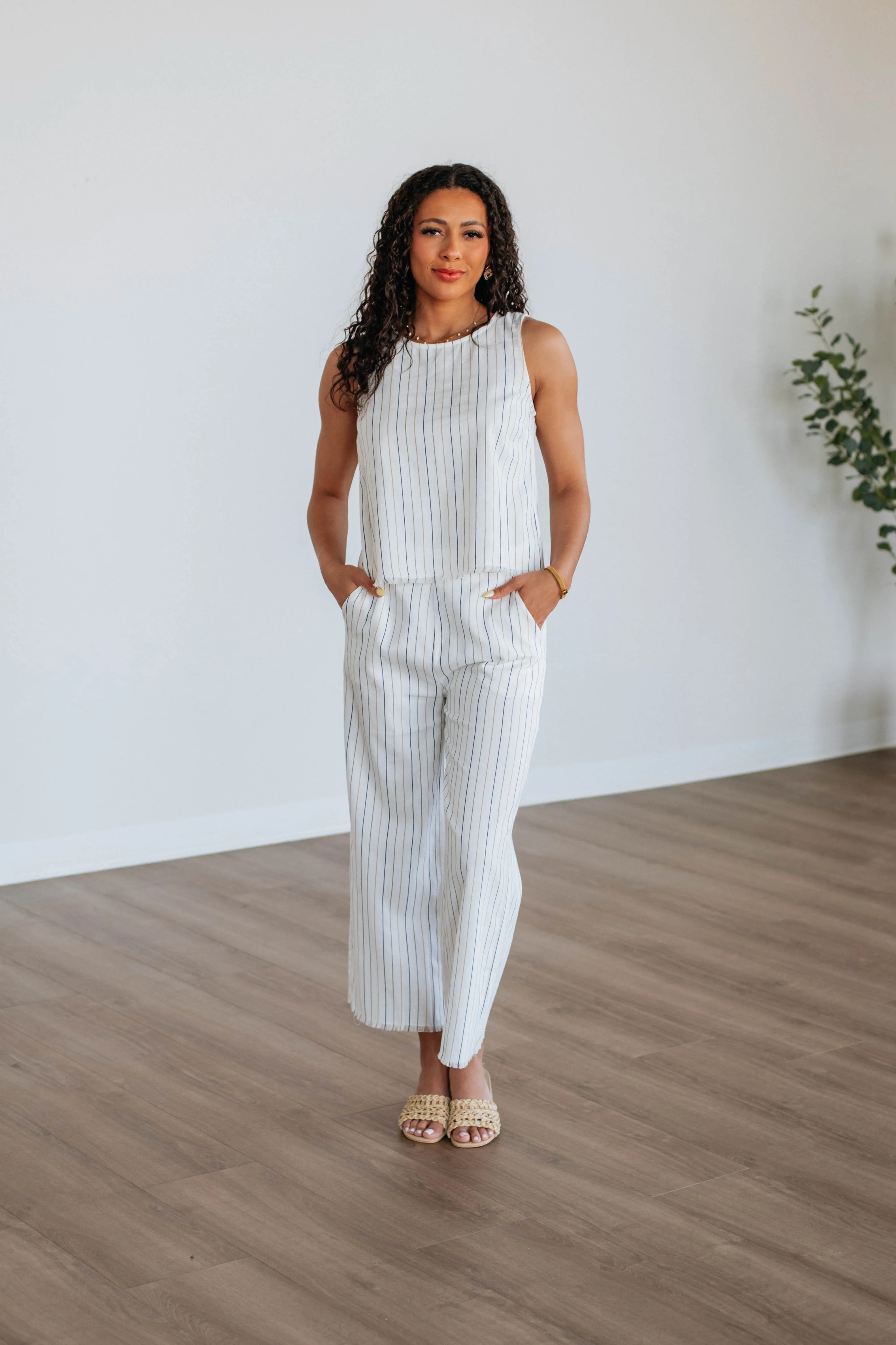 Reyna Striped Pants