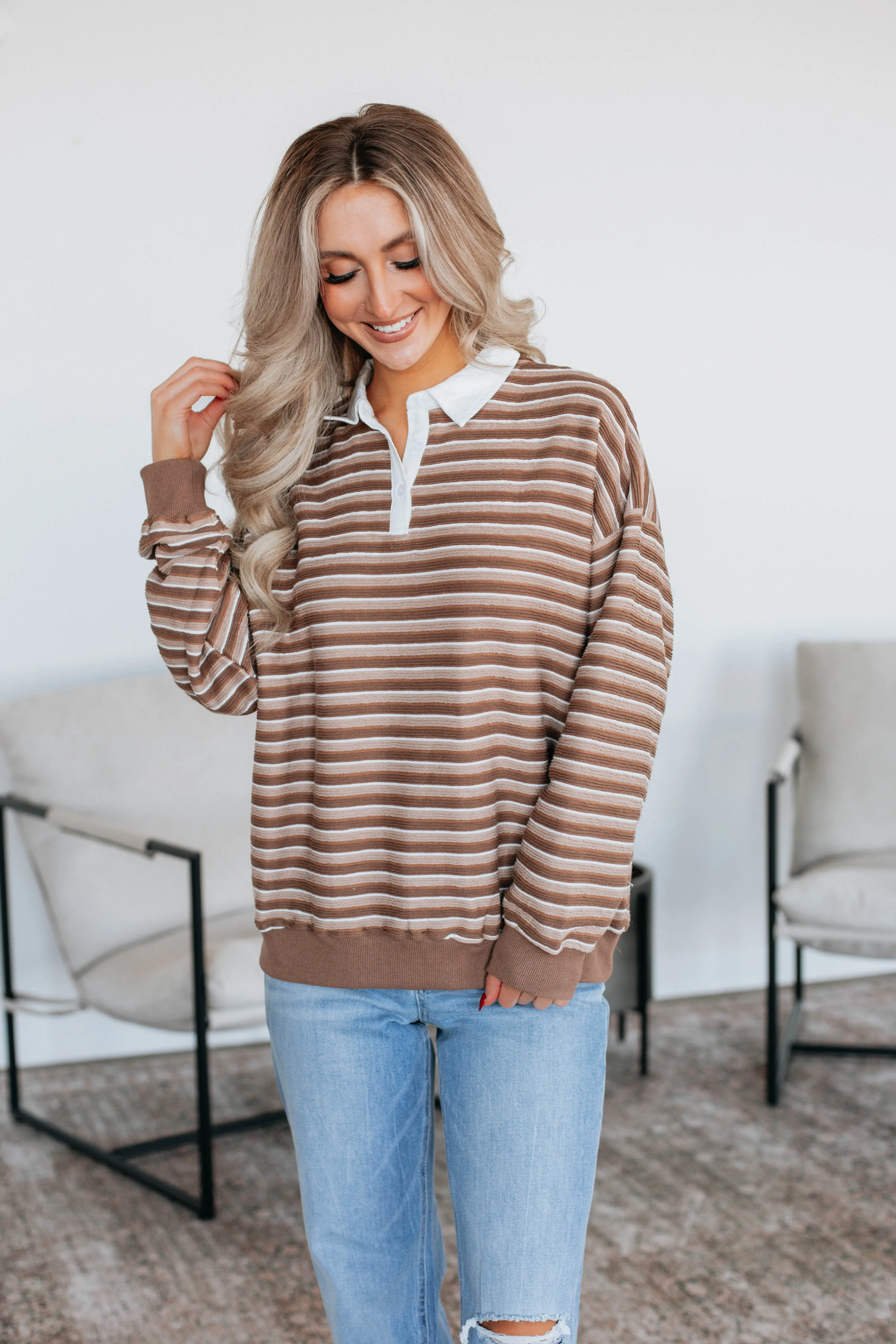 Rielly Striped Top