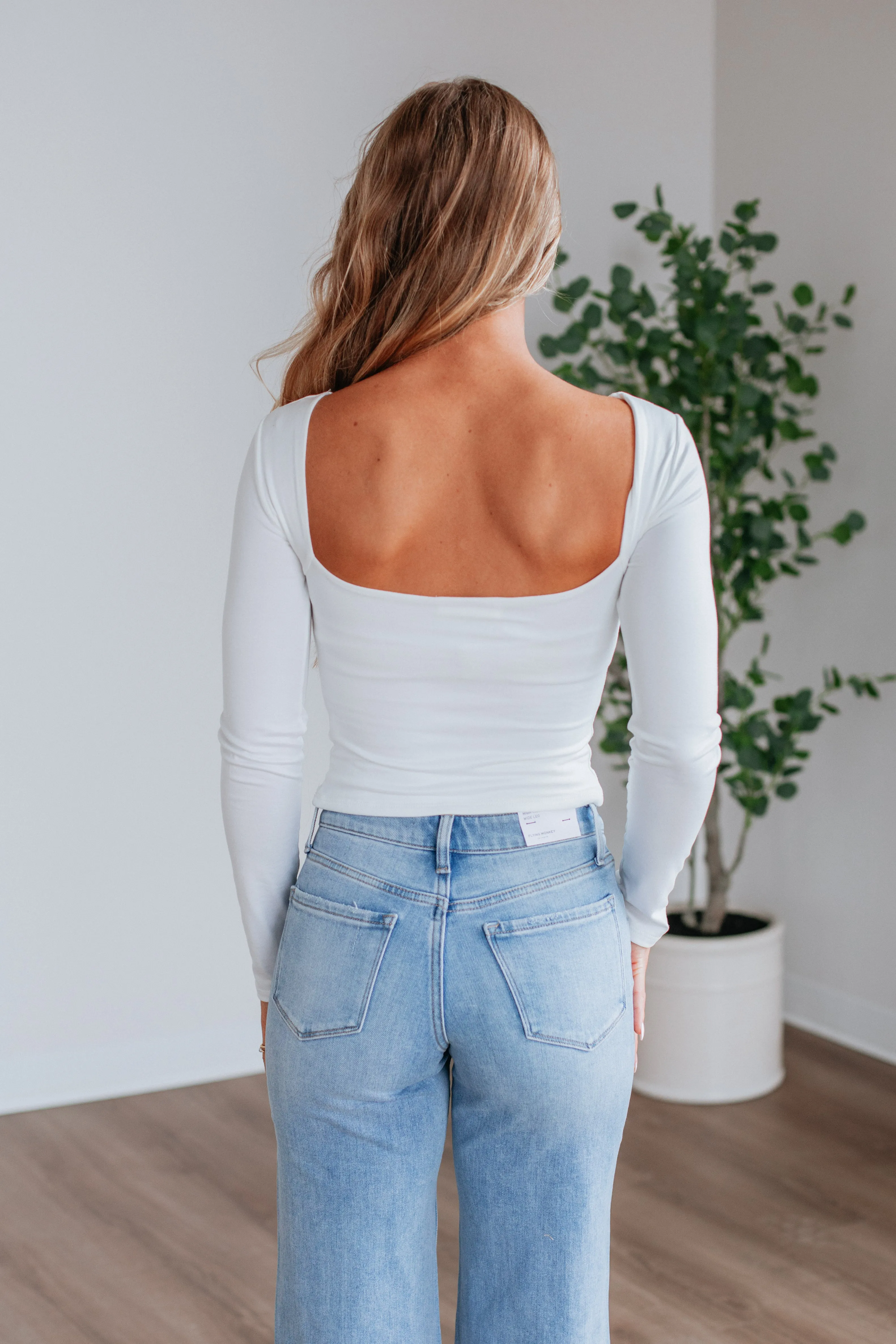 Ronin Long Sleeve Top - Ivory