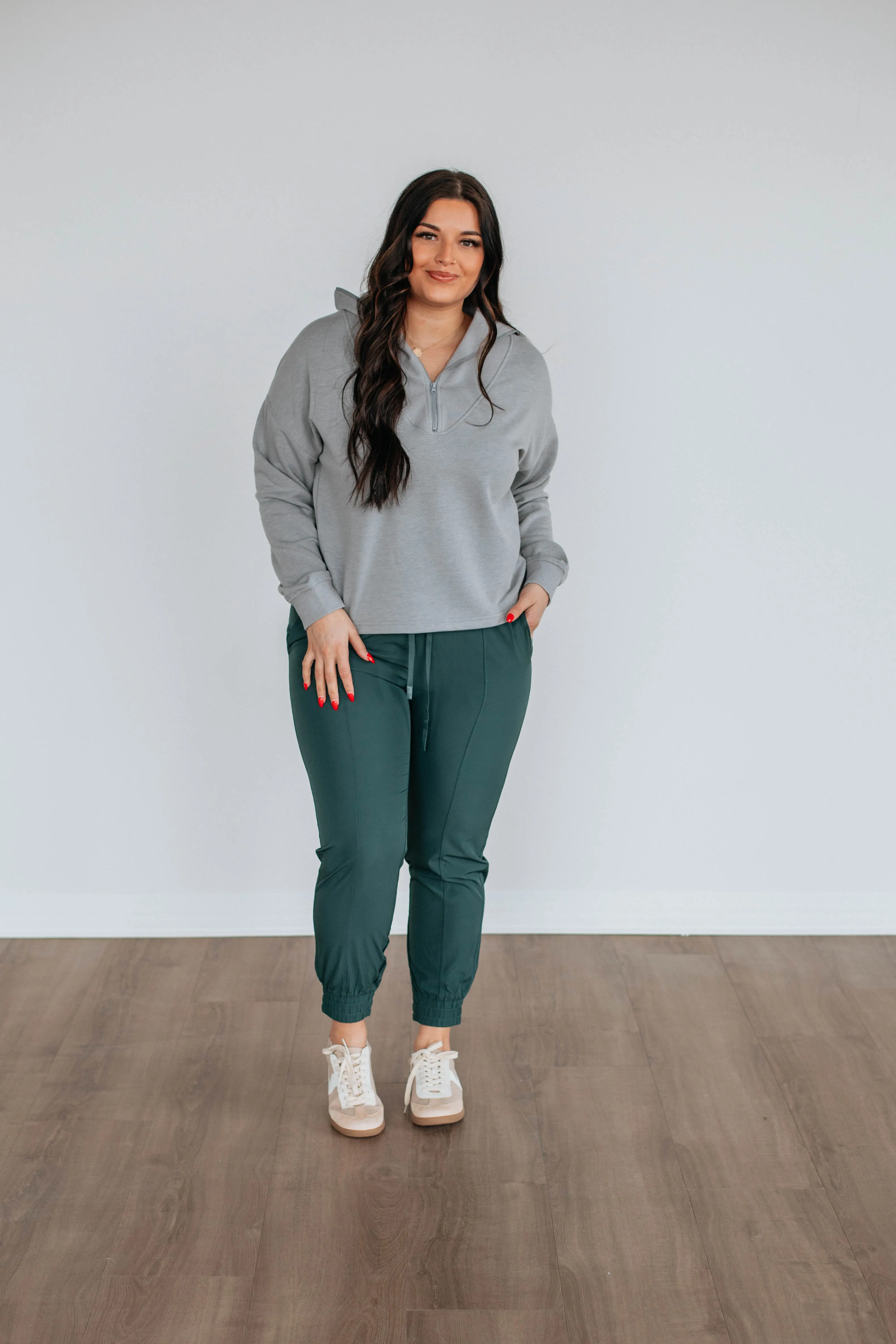 Rowin Active Joggers - Peacock
