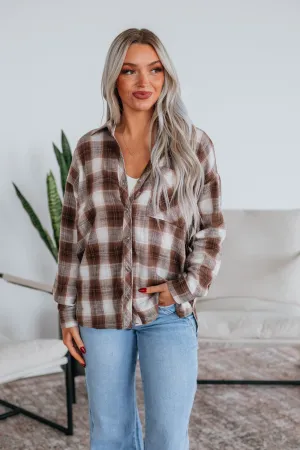 Rowson Flannel Top - Mocha