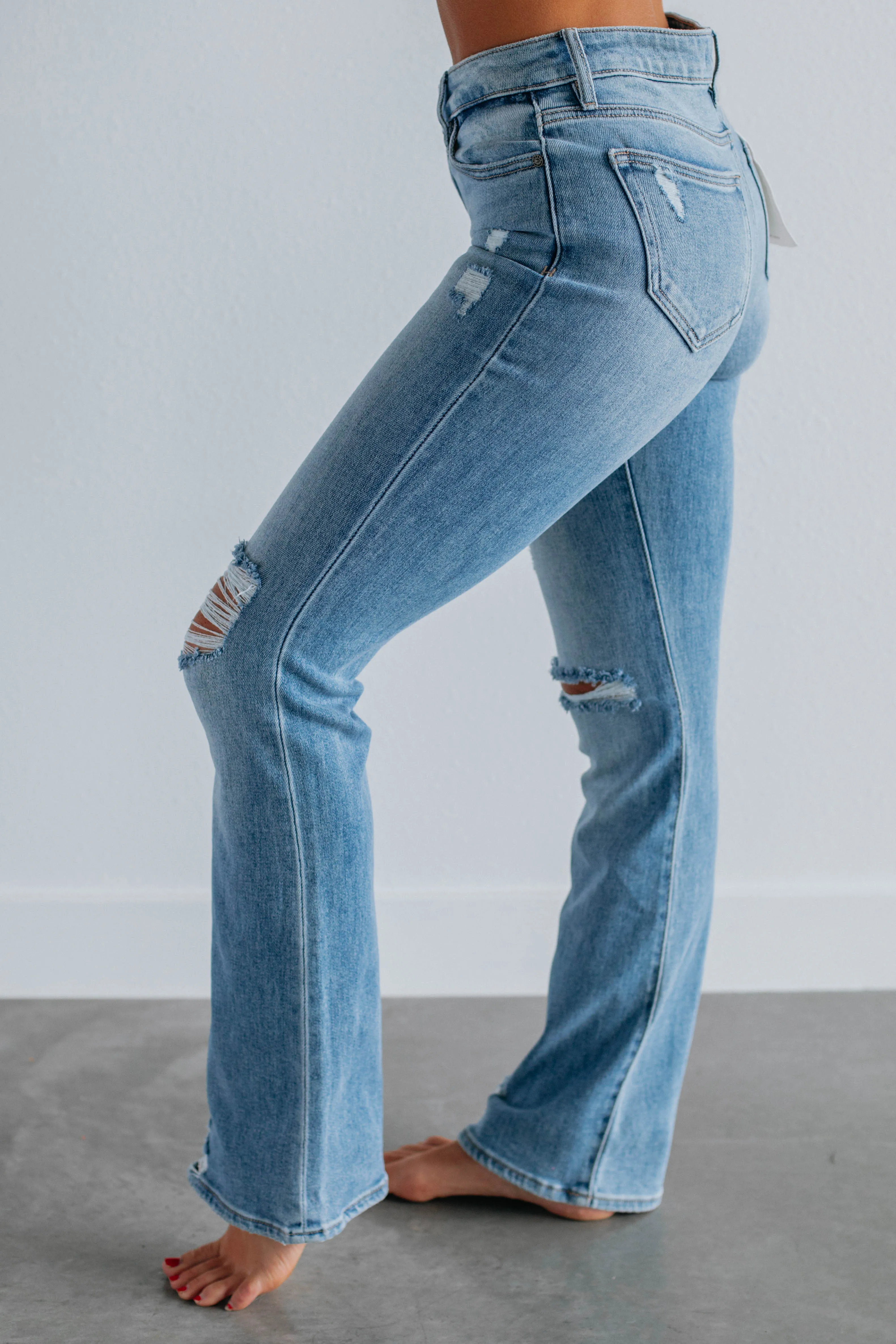 Ryan Hidden Jeans - Medium Wash