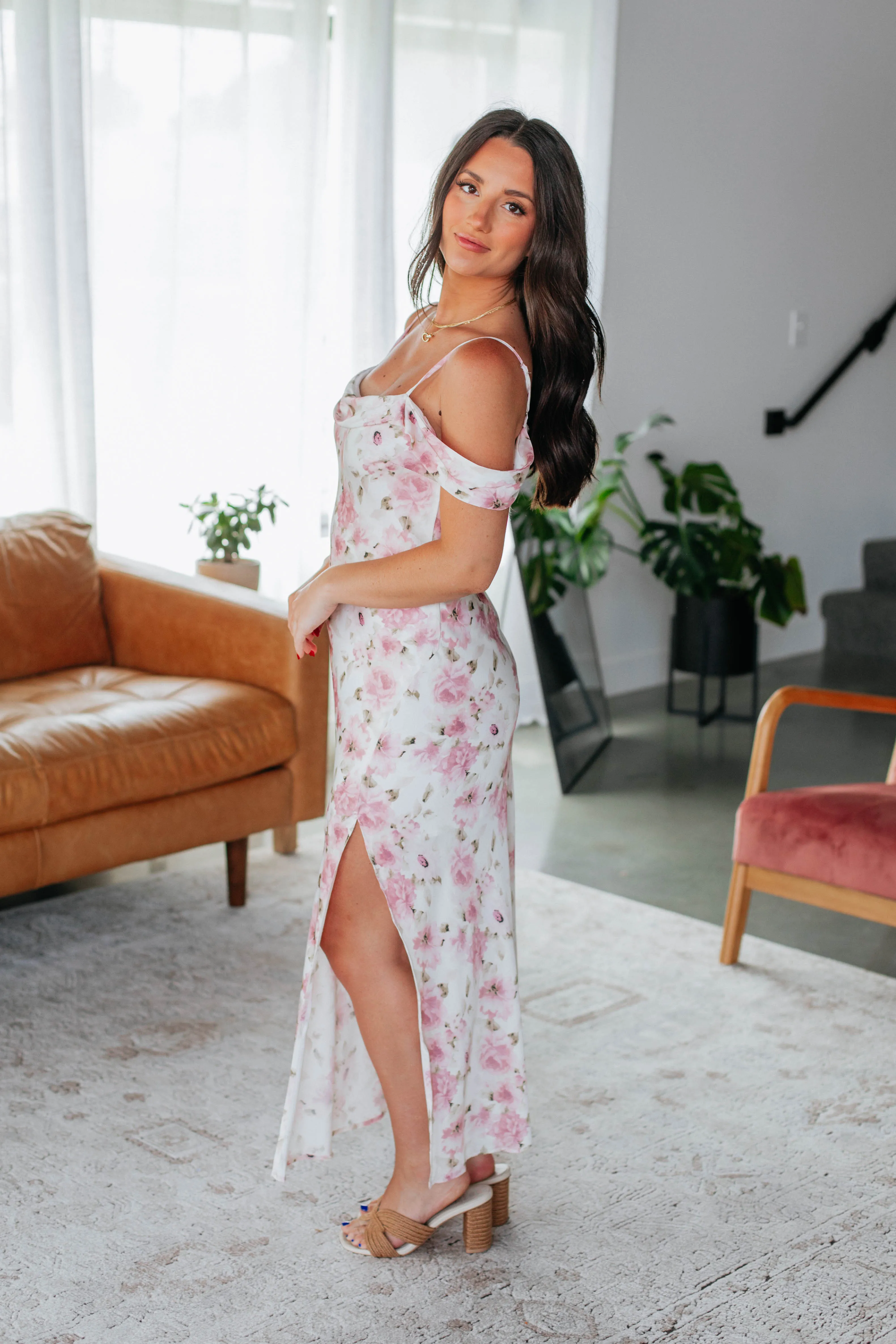 Shirley Satin Dress
