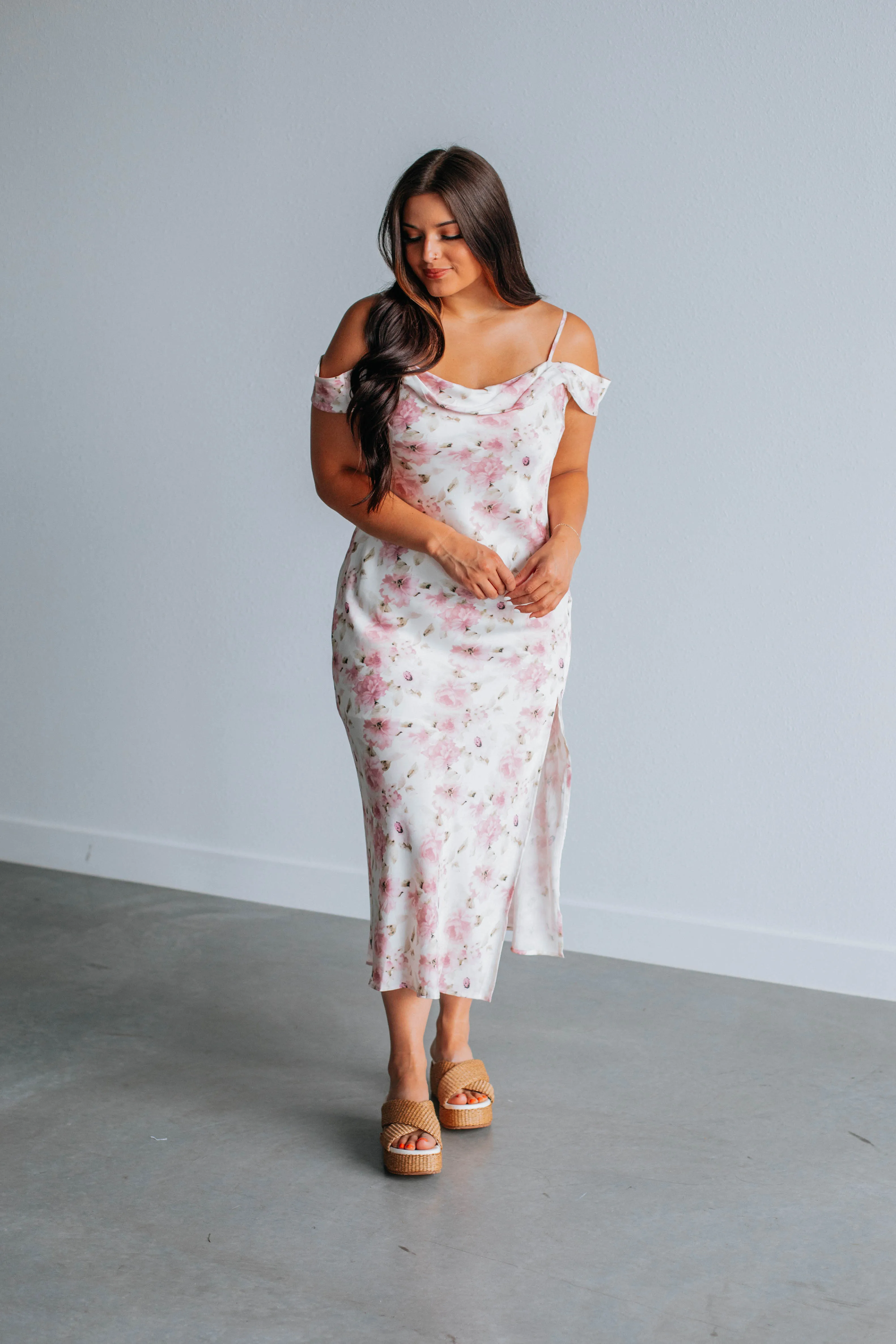 Shirley Satin Dress