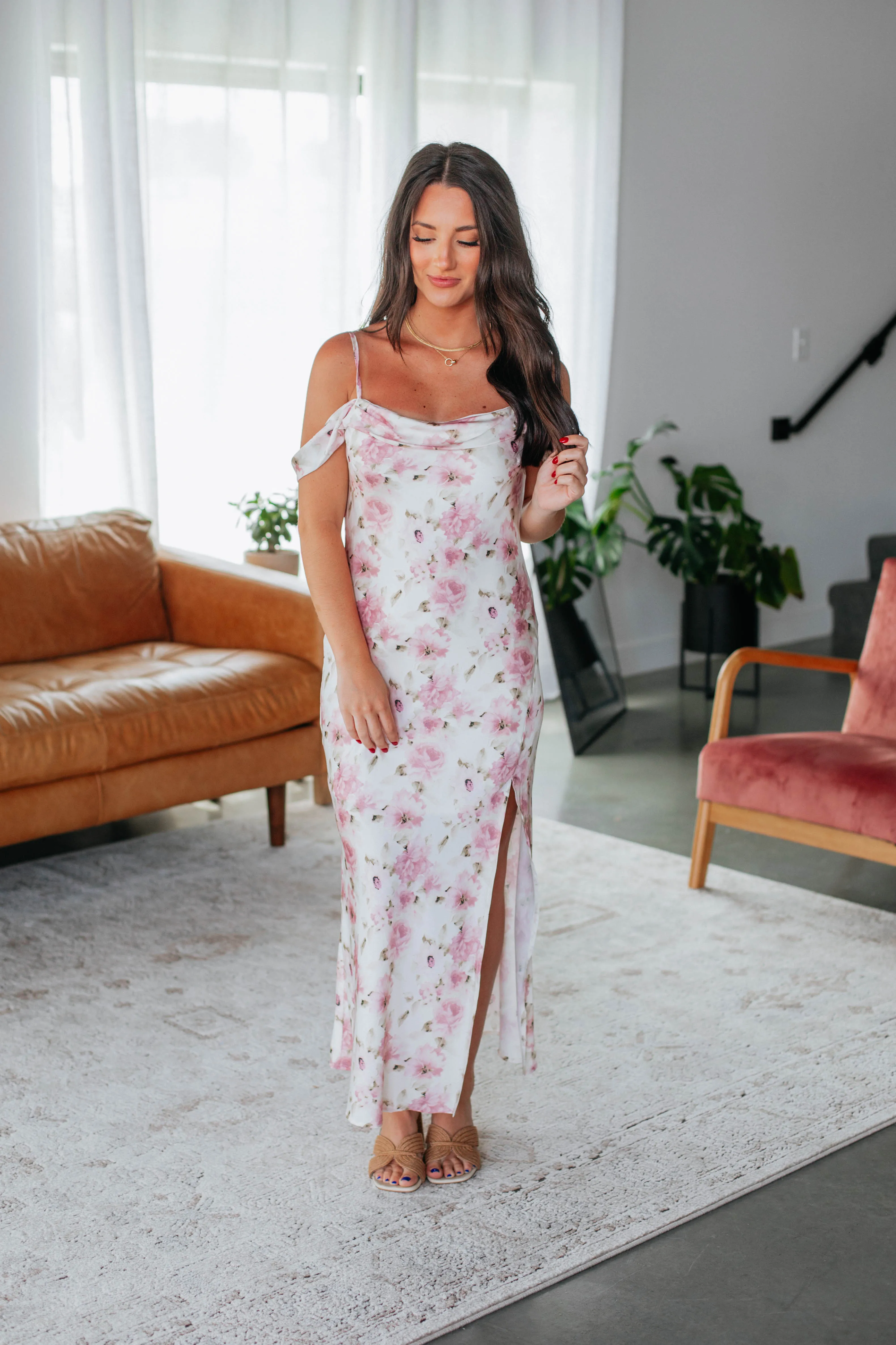 Shirley Satin Dress