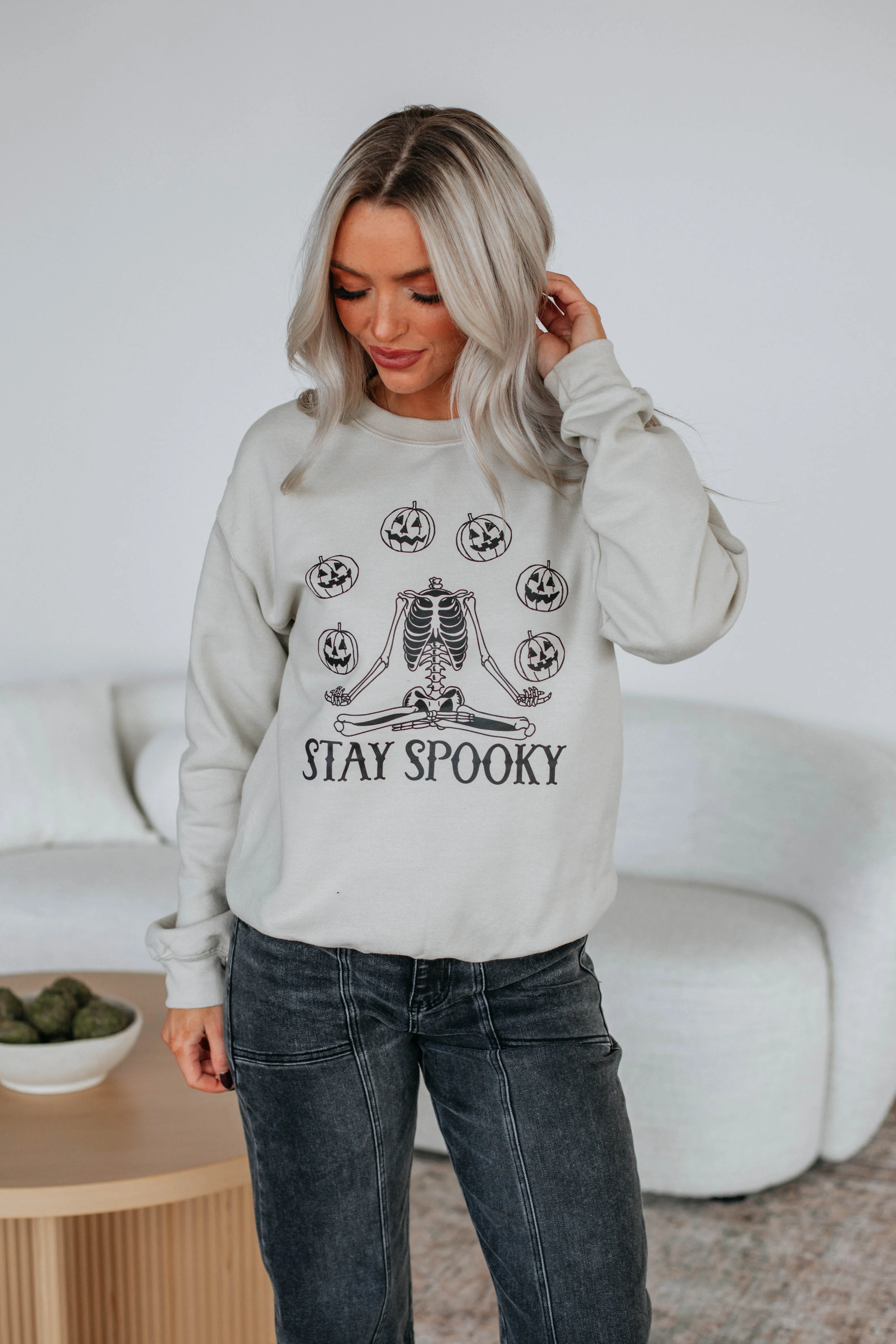 Stay Spooky Graphic Crewneck