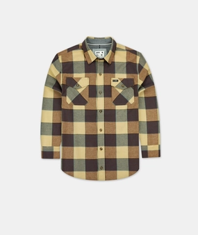 Tellulah Flannel Top - Chestnut