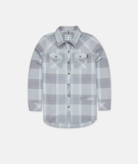 Tellulah Flannel Top - Grey