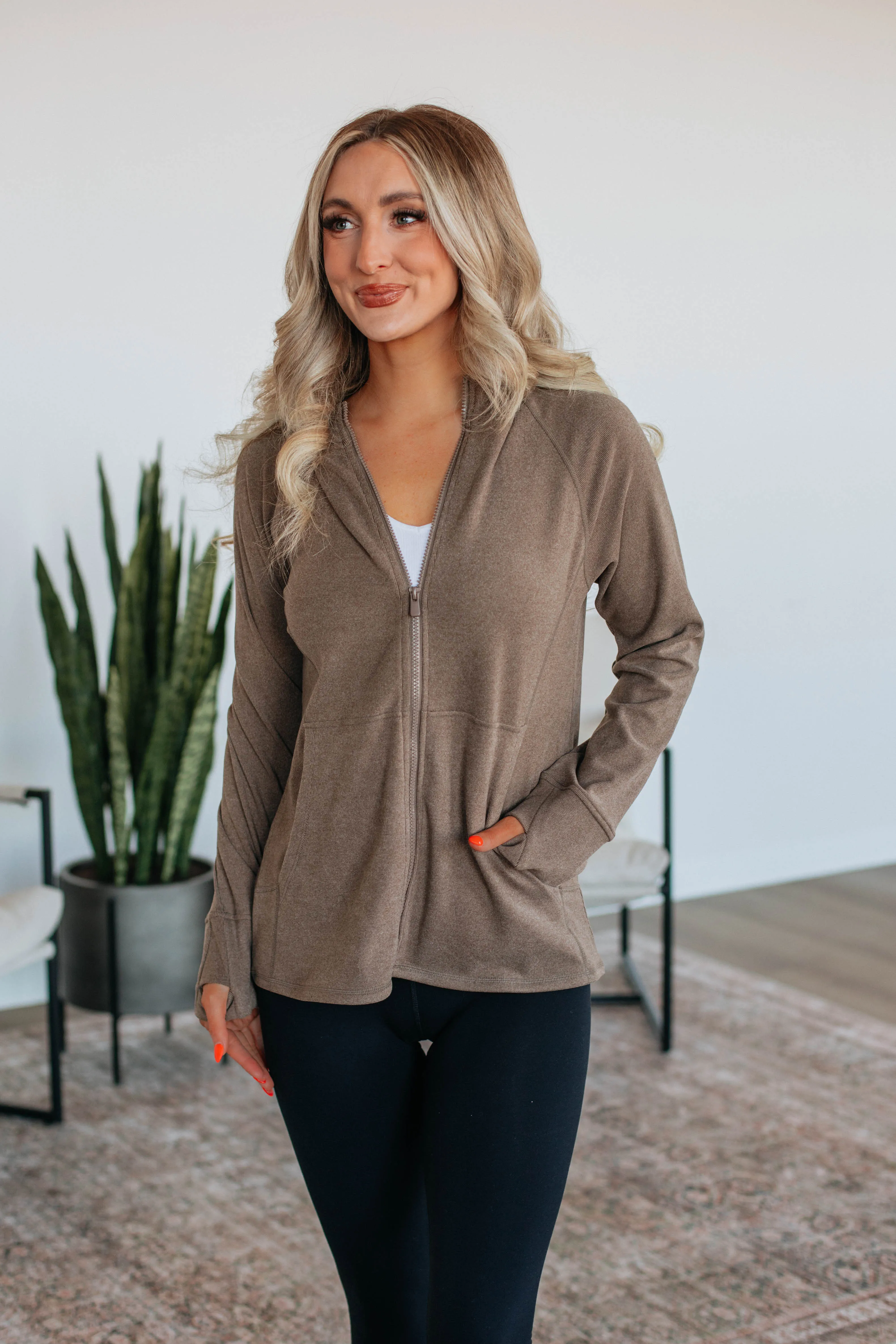 Trinity Zip-Up Jacket - Java