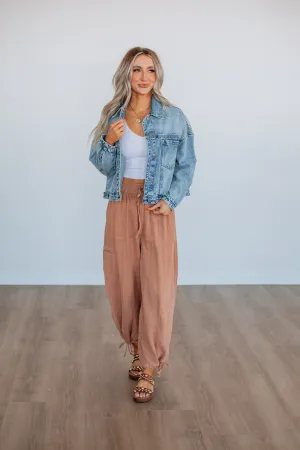 Unexpected Feelings Pants - Clay
