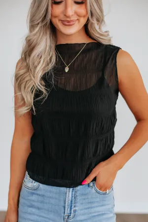 Violetta Top - Black