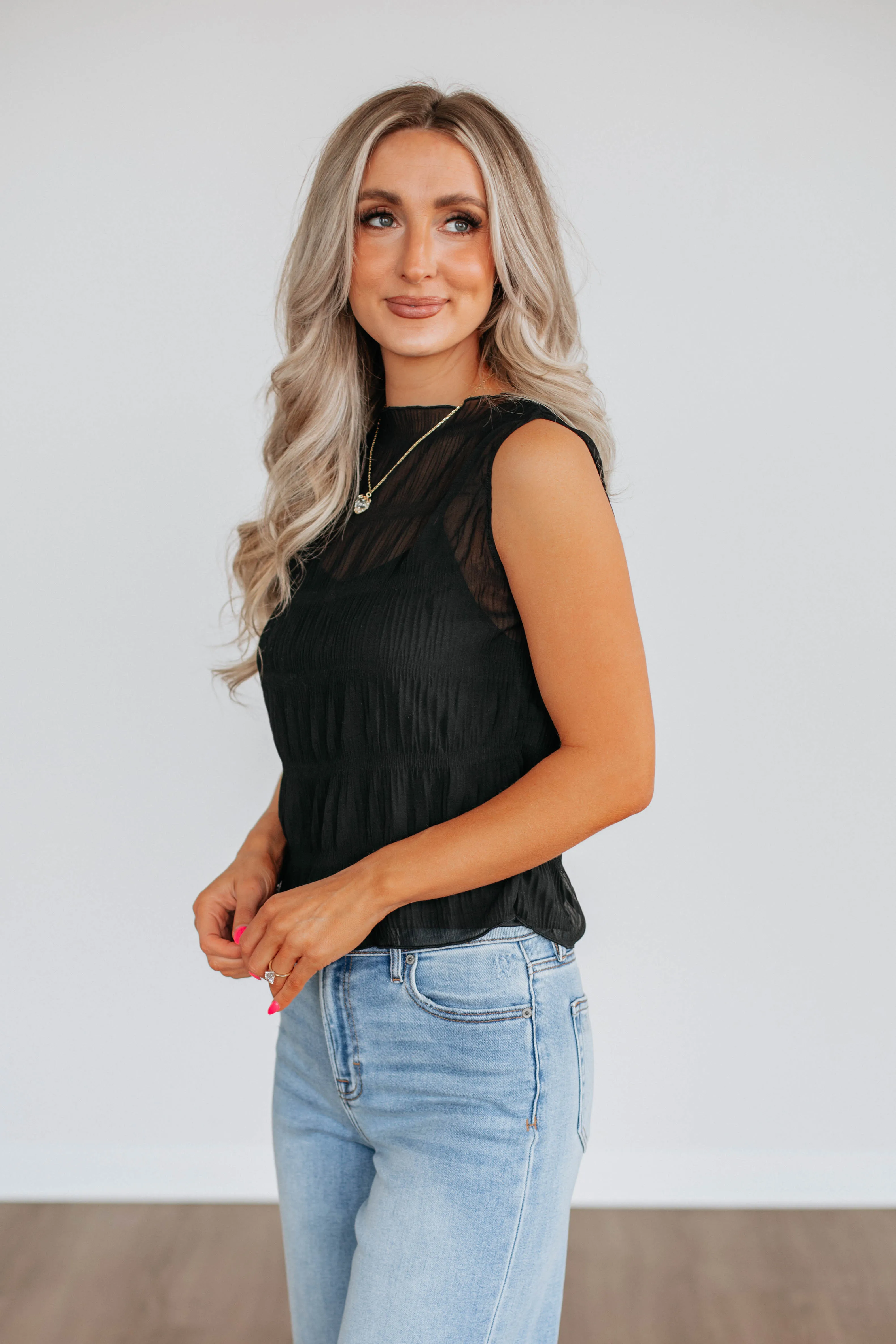 Violetta Top - Black