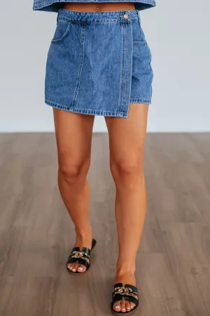 Waylen Denim Skort