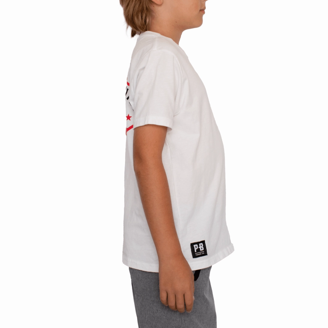 Youth Hot Wrenches Tee, White
