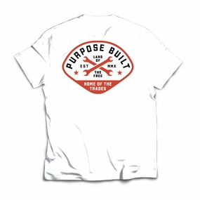 Youth Hot Wrenches Tee, White