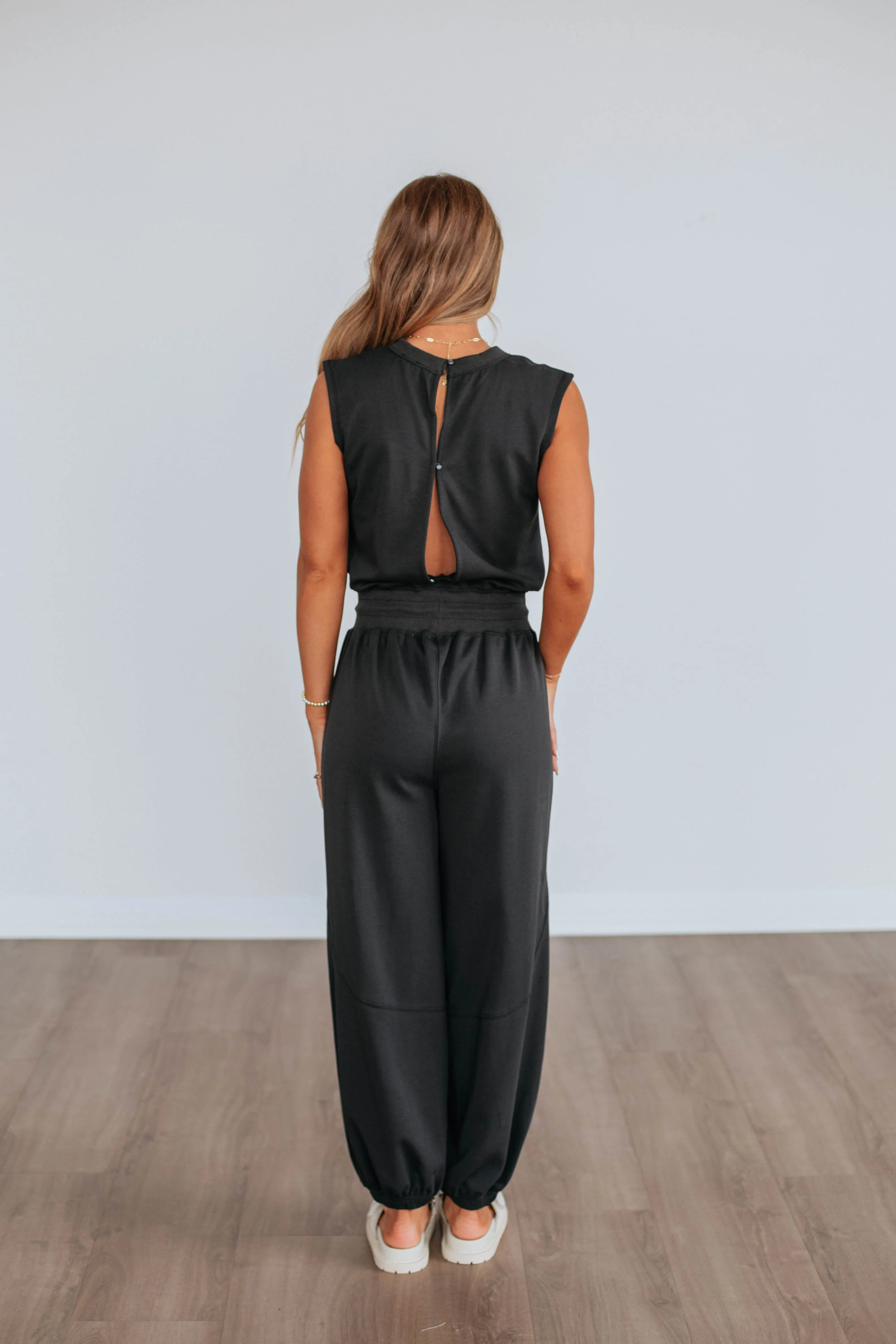 Zee Lounge Jumpsuit - Ash